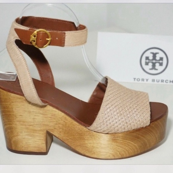 Tory Burch Shoes - Tory Burch wooden heel sandal